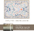 5x7 Pink,5'x7' YIHOUSE Pink Area Rug, Washable Bedroom Rug Floral Non Slip Soft, Small Colorful Throw Carpet