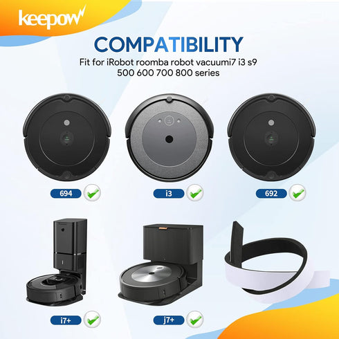 KEEPOW Bumper Guard Compatible with Roomba Robot Vacuum 671 675 500 600 700 800 Series by KEEPOW