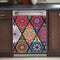Mandala Flower Dishwasher Magnetic Cover, Beautiful Kitchen Decoration Bohemian Self Adhesive Magnet Panel