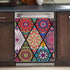 Mandala Flower Dishwasher Magnetic Cover, Beautiful Kitchen Decoration Bohemian Self Adhesive Magnet Panel