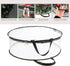CINPIUK Clear Wreath Storage Bag, 24 Inch Heavy Duty Christmas Wreath Protector with Handle