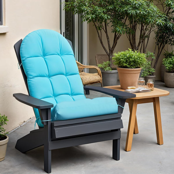 Sannwsg Adirondack Chair Cushion, Rocking Chair Cushions, High Back Patio Cushions, Thickened