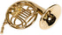 Broadway Gifts 3.75 Gold French Horn Music Instrument Miniature Replica with Case,Multicolor,Size in. by Broadway Gift