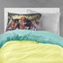 Caroline's Treasures BDBA0276PILLOWCASE Basset Hound Puppies Fabric Standard Pillowcase, Lightweight Super Soft