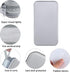 CD Case holder, 80 Capacity CD/DVD Case Holders Wallet Hard Plastic CD DVD Disc Cases Storage Binder for Car Home Office Travel (Grey) by Siveit
