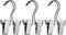 Original Boot Hanger - Shoe Storage Space Saver, Set of 3, Silver