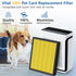 Vital 100S Pet Care Replacement Filter, 2 Pack, Compatible with LEVOIT Vital 100S Air Purifier (Yellow)