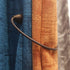 Magnetic Curtain Tiebacks with Larger Magnet, 2 Pack 18in Decorative Holdbacks for Indoor & Outdoor Curtains (Beige)