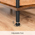 2-Layer BF09BZ01 HOOBRO End Table, Small Side Table, Nightstand with Storage Shelves, Sofa Table for Small Spaces