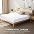 King Mattress Protector Cover - 76"x80" Fits 9-12" Deep, Waterproof Encasement with Premium Breathable Soft Fiber