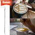 Milk Frothing Pitcher, Thicker Version 20oz Stainless Steel Steaming Pitchers, Barista Tools with Decorating Pen
