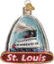 Old World Christmas Cities, Places and Landmarks Glass Blown Ornaments, St Louis