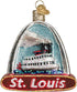 Old World Christmas Cities, Places and Landmarks Glass Blown Ornaments, St Louis