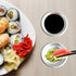 100 Pcs Plastic Disposable Sauce Dishes - Mini Condiment Appetizer Tray for Sushi, Soy, Mustard, Vinegar, Ketchup, BBQ