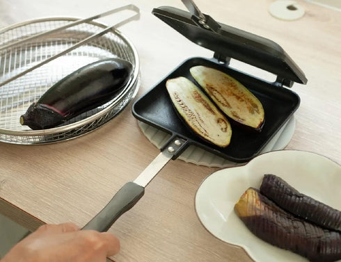 Yoshikawa Hotsandmaker SJ1681, Japanese Sandwich Maker for Outdoor Camping