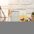 DEMDACO Dean Crouser Sunflower Yellow Flower Wall Art, Holds 4 x 6 Photo in 8.75 x 7.75 Wood Frame