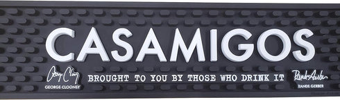PLESIU JUSTPET Casamigos Tequila Bar Mat, Spill Mat Rail Drip Mat - 23.25" x 3.5"