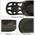 Cooking Spoon Rest for Stove Top, Cast Iron Utensil Holder, Heavy Duty Kitchen Accessories, Dishwasher Safe, Coffee Gold