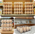 YSJFNVUI 50-Pack 12-Count 12 Count,Suitable of Plastic Egg Cartons Bulk Clear Reusable Egg Containers Holds Chicken