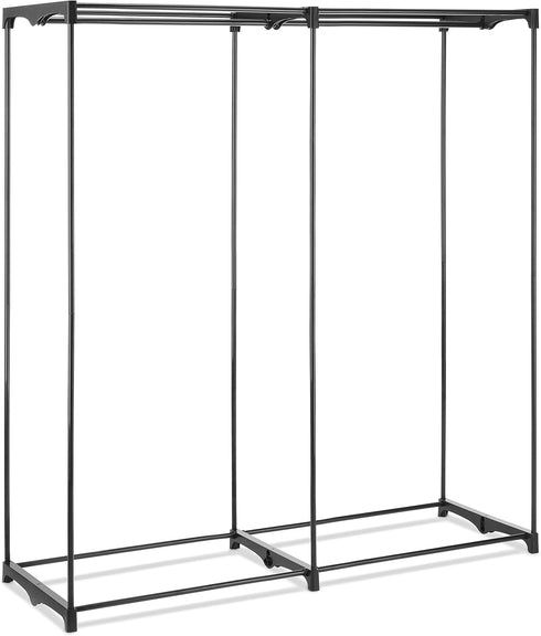 Whitmor Extra-Wide Clothes Closet, 60” with White Cover