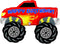 Monster Truck Party Supplies - 3rd Birthday Balloon Bouquet Decorations