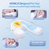 HOMCA Side Sleeper Pillows for Adults, Memory Foam U Shaped Pillows for Neck Pain Relief, Cervical Neck Pillow for Side