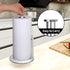 Paper Towel Holder Countertop - OBODING Stainless Steel Kitchen Paper Towel Stand for Organization, Silver