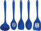 Better Houseware 5-Piece Silicone Cooking Utensil Set in Blue