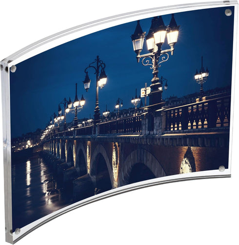 Curved Magnet Frame by Canetti, 5x7 inch