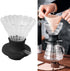 High Temperature Resistance Glass Coffee Dripper with Steel Balls, Easy to Operate for Immersion and Hand Drip