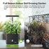 17 Indoor Garden Growing Systems Self-Watering Plant Pot Smart Gardening System with Watts LED Grow Light Auto Timer