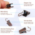JANYUN 30 Pack Mini Heavy-Duty Hook Clip Set, Curtain Clips for Photos Home Decoration Art Craft Display (Copper)