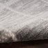 Nourison Serenity Home Contemporary Area Rug, Grey Ivory 2'2" x 7'6", Easy-Cleaning for Bedroom & Living Room
