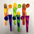 Popsicle Molds, 6 Pieces Silicone Ice Pop Molds, Drip Free Maker for Kids, BPA Free Freezer Tubes with Lids