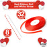 KatchOn Big Teddy Bear Balloons Set, 40 Inch, Pack of 13, I Love You Balloons for Engagement