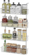 4 Tier Magnetic Spice Rack | Strongly Magnetic Spice Shelf with Utility