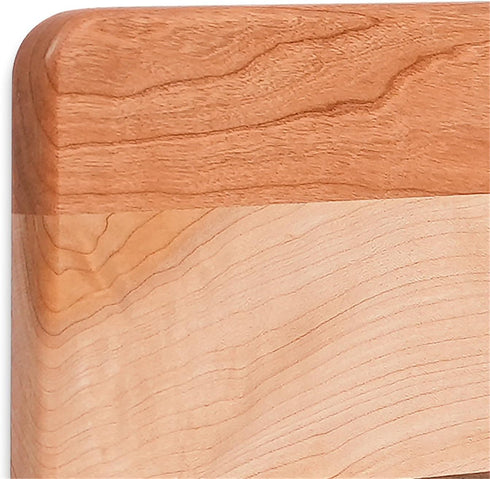 CONSDAN Small Wood Cutting Board for Kitchen, Hardwood Chopping Board for Meat, Vegetables, 10 x 7