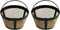 Reusable Coffee Filters, 8-12 Cups, BPA Free, Fits Most Mr. Coffee & Black & Decker Coffee Makers, 2-Pack