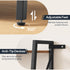 3-Tier BF303CJ01 HOOBRO Ladder Shelf, Bookshelf, Corner Bookcase, Small Bookshelf with Metal Frame, for Living Room