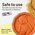 JBK Pottery Terracotta Brown Sugar Saver Handmade Terra Cotta Sugar Keeper with Decorative Discs Food-Safe Brown Sugar