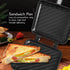 Pwshymi Double Sided Frying Pan, Aluminum Alloy Nonstick Sandwich Pan for Toaster, Breakfast Sandwich Maker