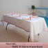 2 Pack Rose Gold Disposable Table Cloths, Plastic Table Cover for Birthday Baby Shower Rectangle Tables 54 x 108 in.