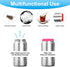 8 Pack PATIKIL Silicone Soda Can Lids, Reusable Soda Can Cover Stopper Protector for Beer Drink Juice Beverage, Fits