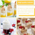 300 Pack 3oz 5oz Events(3 Funtery Mini Dessert Cups with Spoons - Reusable Clear Plastic Yogurt Parfait & Appetizer