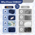 COMAX Bean Bag Chair for Kids, Stuffed Toddler Couch for Boys and Girls, Corduroy Lazy Sofa Filler with Shredded Sponge