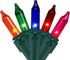 Northlight Mini Incandescent Christmas Lights - Multi-Color - 4' Green Wire -