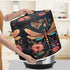 Dragonfly Butterfly Flower Rice Cooker Dust Cover, Washable Protective Cover for Small Appliances in Home