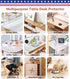 RostiKong 18x36 Inch Clear Plastic Table Cover Transparent Table Protector PVC Vinyl Tablecloth Desk Pad Protective Mat