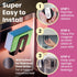 Magnetic Sponge Holder - Kitchen Sink Organizer - Ideal for Kitchen Organization & Accessories - Sink Sponge Holder