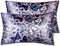 Satin Pillowcase for Hair and Skin, Soft Queen Size Pack of 2, Cooling Silk Satin with Envelope Closure (Purple)